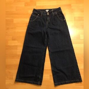 Forever 21 Dark Blue Flare Jeans